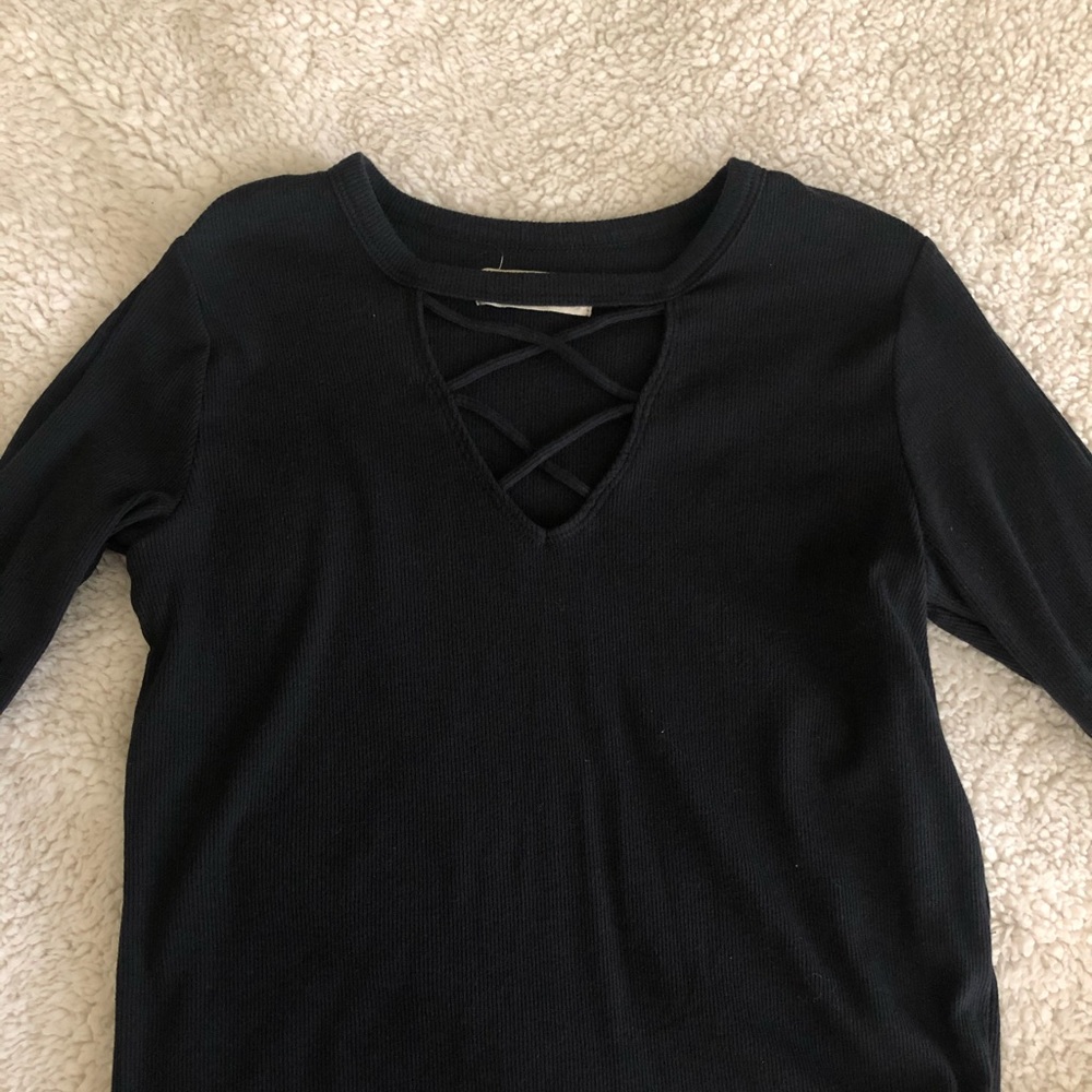 hollister black top